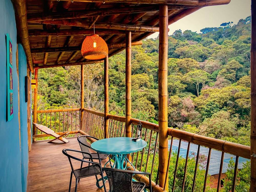 Shared Twin Room balcony